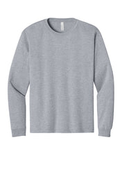 Grey Heather BELLA+CANVAS® Unisex 6-Ounce Heavyweight Long Sleeve Tee