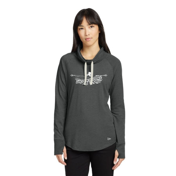 New Era® Women's Sueded Cotton Blend Cowl Tee