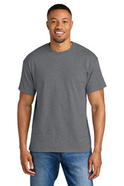 Grey Heather DryBlend® 50 Cotton/50 Poly T-Shirt