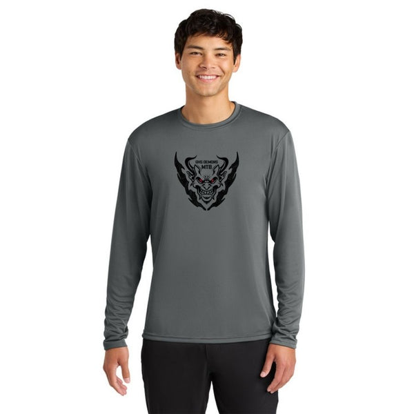 Cooling Performance Long Sleeve Tee - New Demon Logo