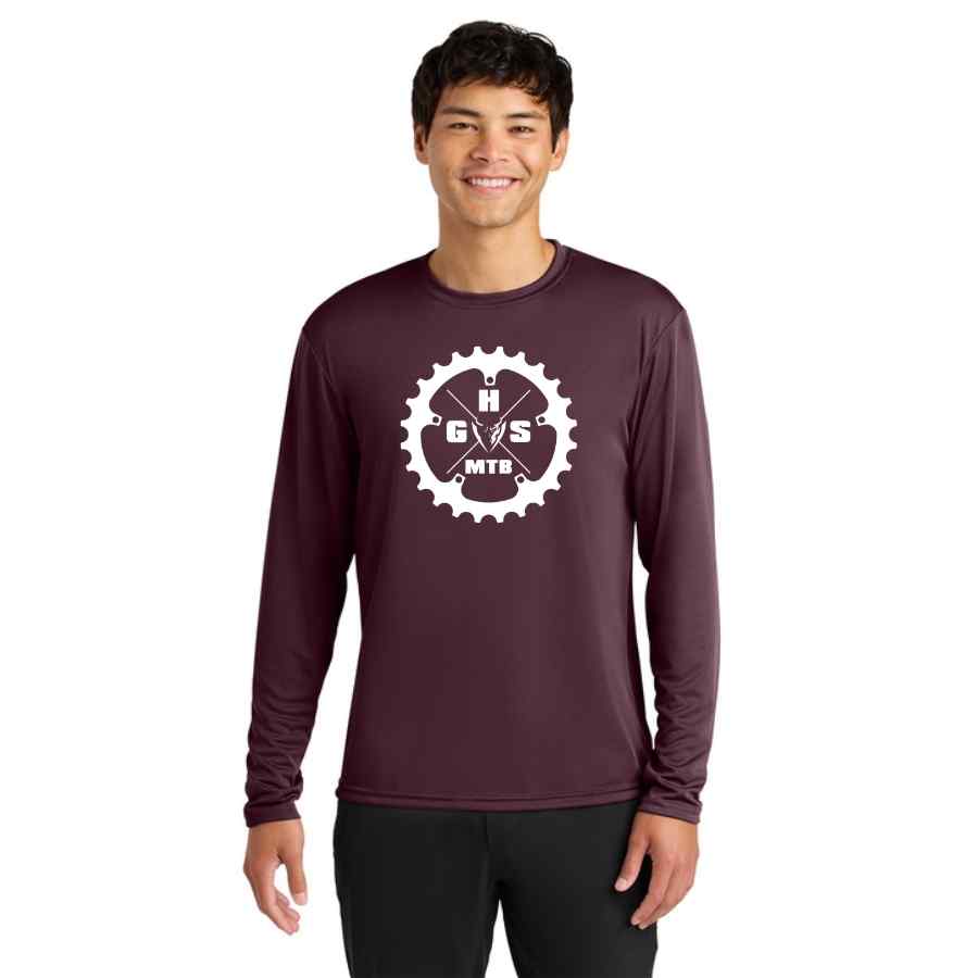 Cooling Performance Long Sleeve Tee - Gear Logo