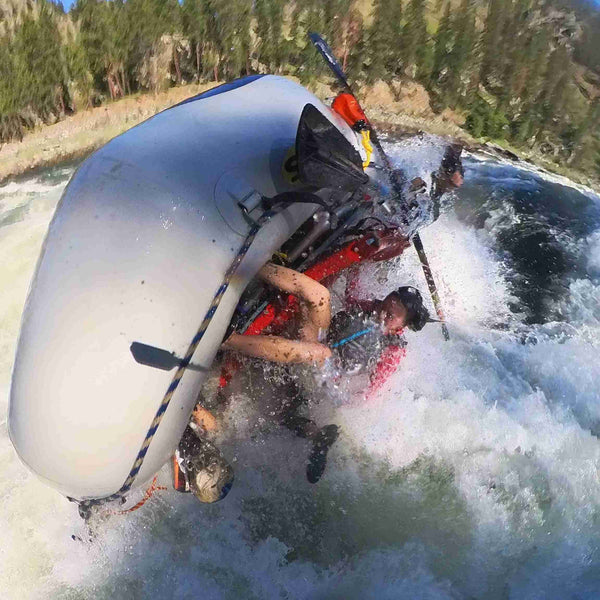 You never plan to flip your boat